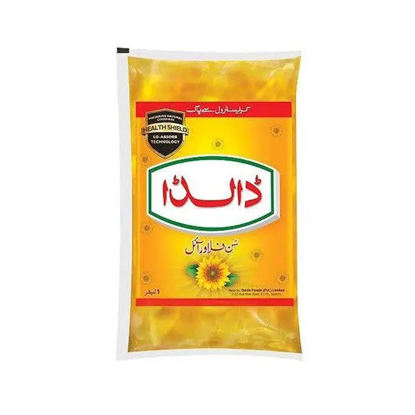 Dalda Fortified Sunflower Oil 1 Liter Pouch