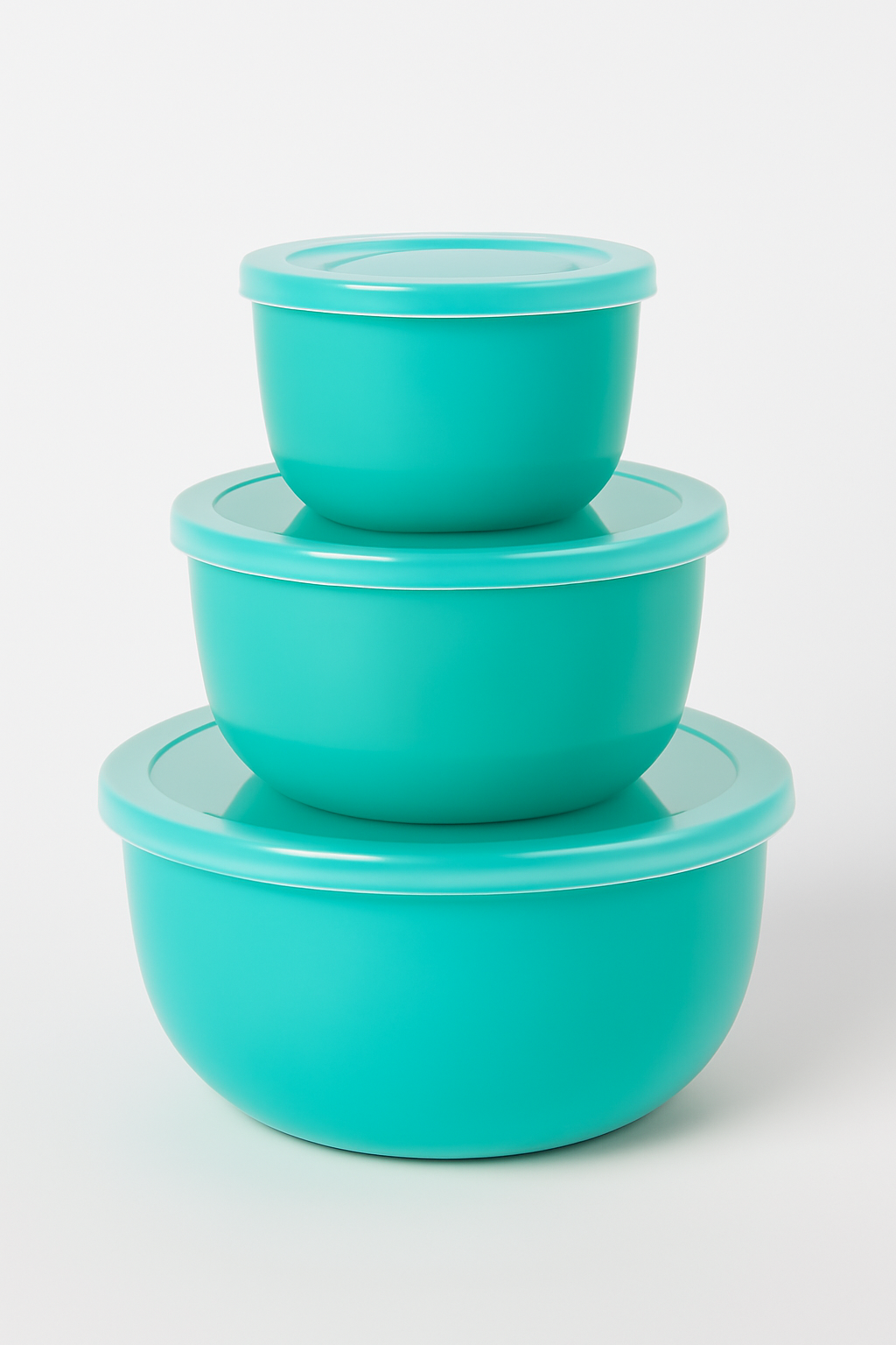 Plastic Food Storage Bowl (3-Piece)