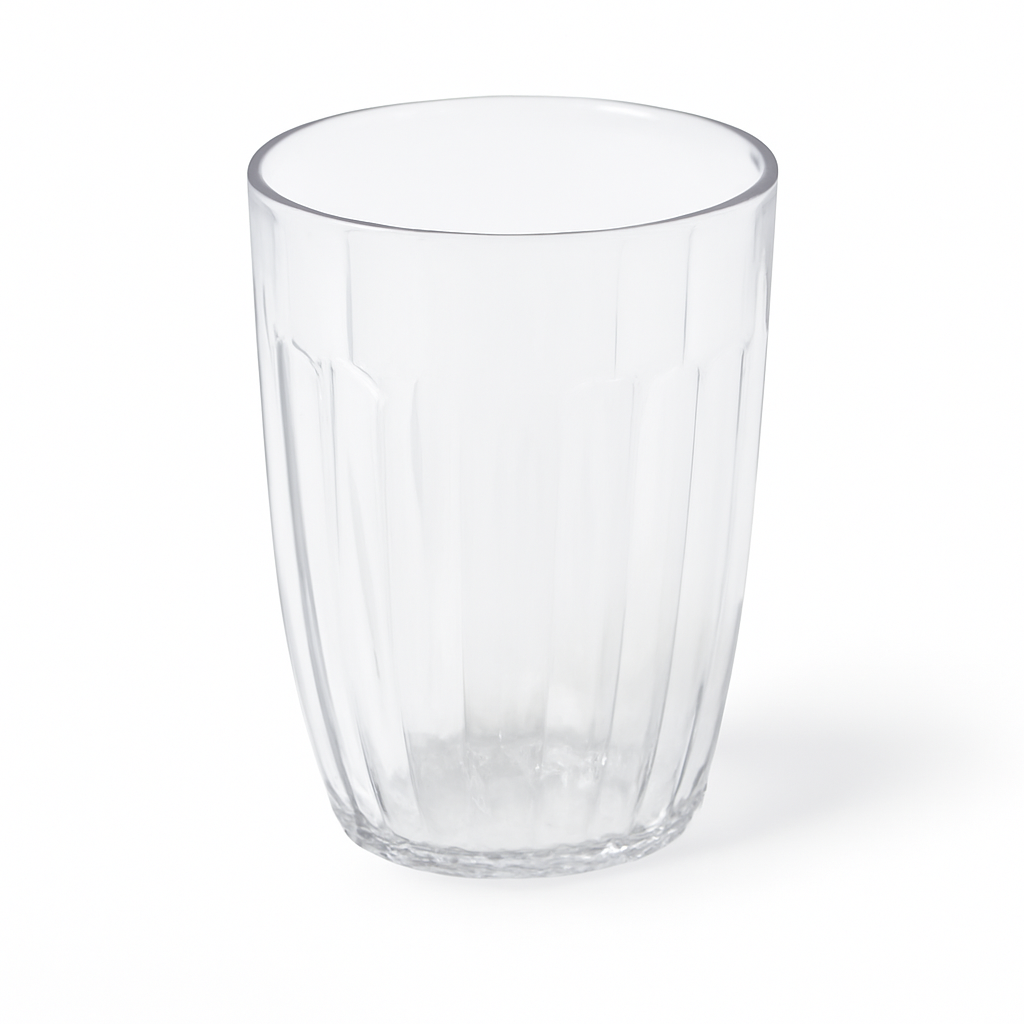 Crystal Design Plastic Glass