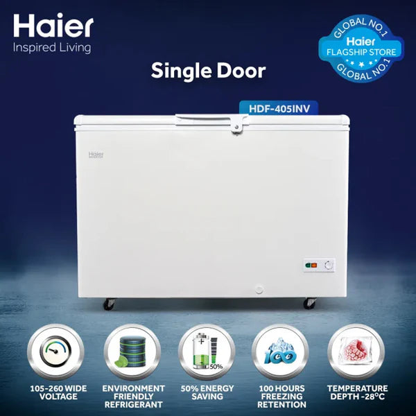 Haier HDF-405INV-Inverter-10 Tears Warranty