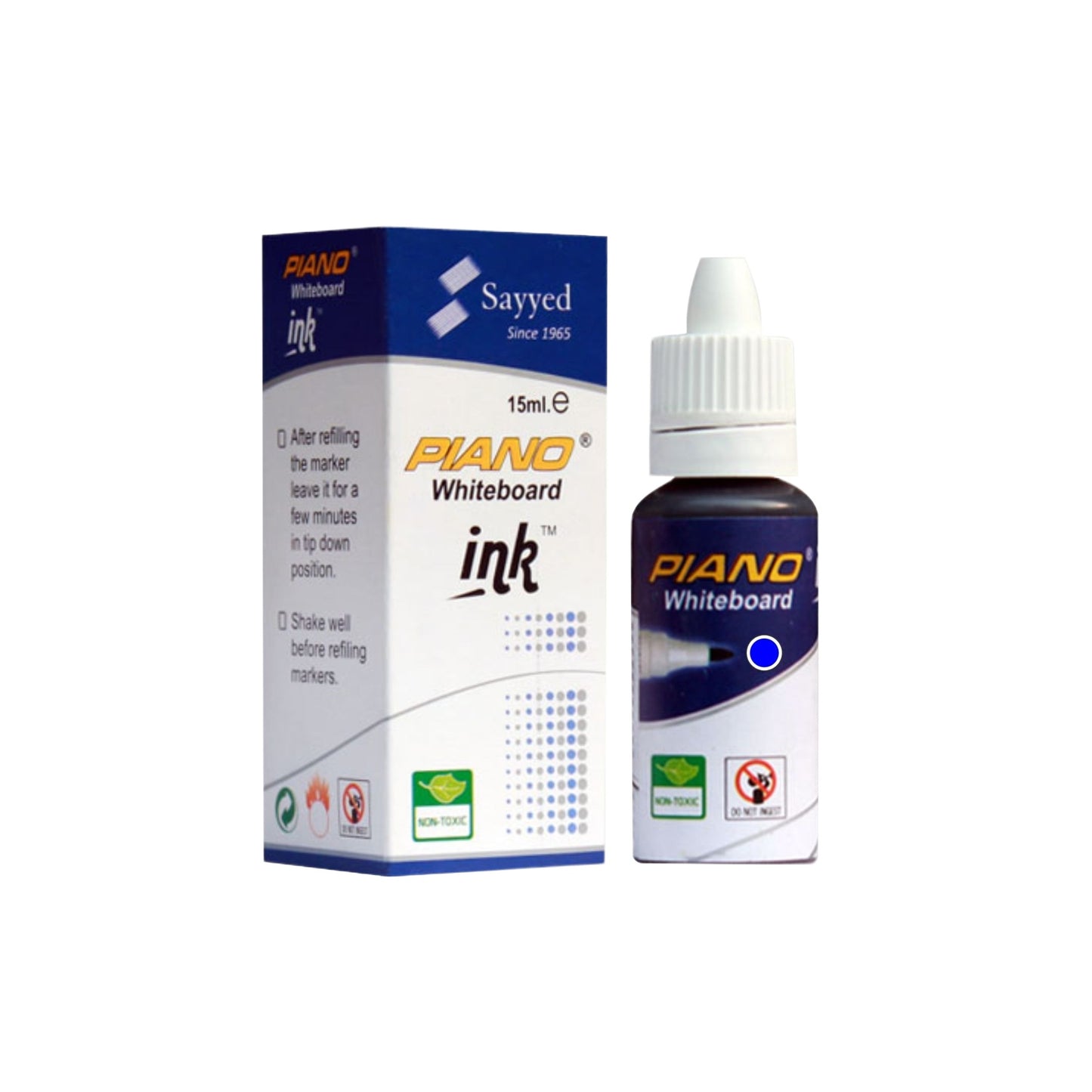 Piano Whiteboard Marker Refilling Ink 15ml – Pack of 1 Pc