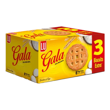 LU Gala Egg Biscuit Rs. 40 Box (8 Packs)