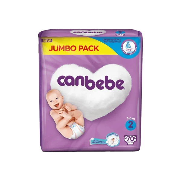 Canbebe Baby Diapers – Comfort & Protection (All Sizes Available)