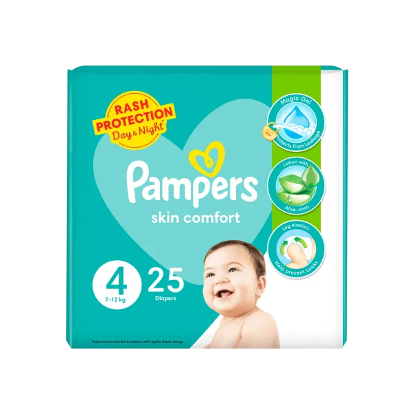 Pampers Baby Diapers – Comfort & Protection (All Sizes Available)