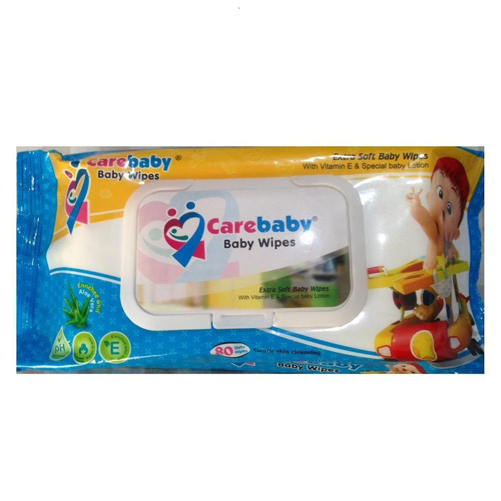 Carebaby Wipes 80pc