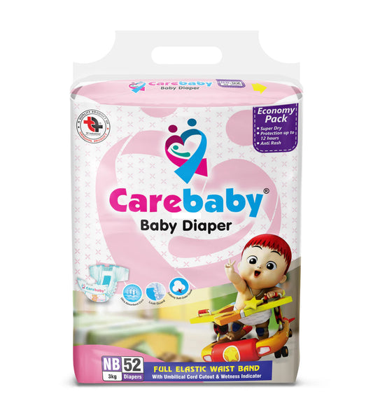 Carebaby Diapers – Comfort & Protection (All Sizes Available)