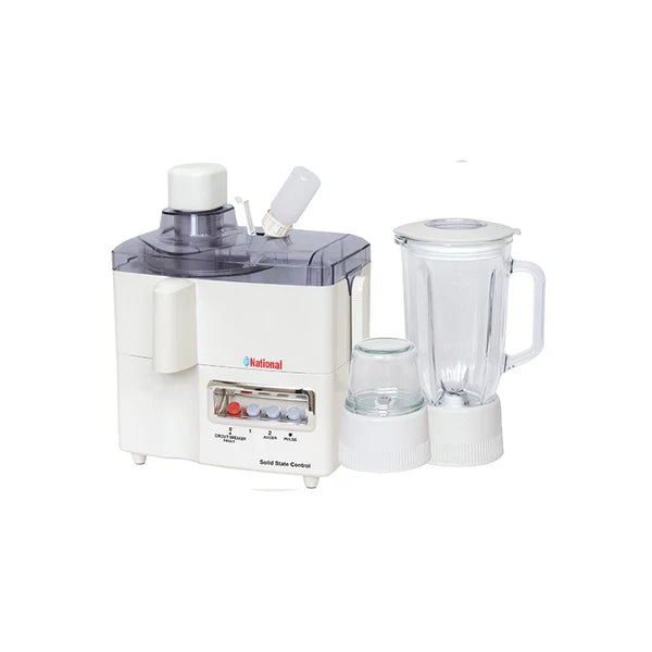 National 3‑in‑1 Juicer Machine | 1‑Year Warranty