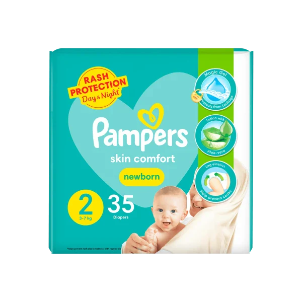 Pampers Baby Diapers – Comfort & Protection (All Sizes Available)