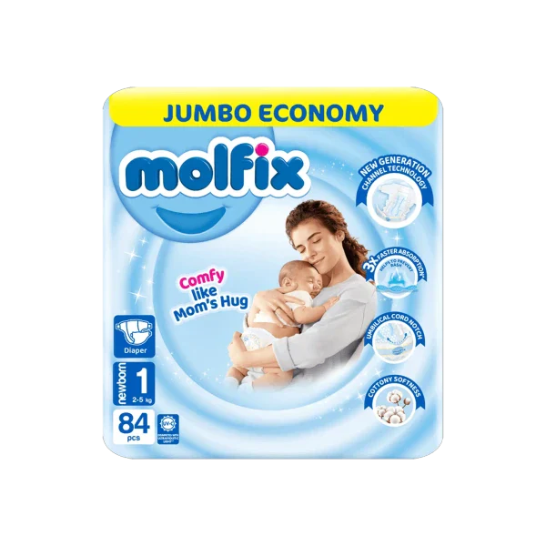 Molfix Baby Diapers – Comfort & Protection (All Sizes Available)