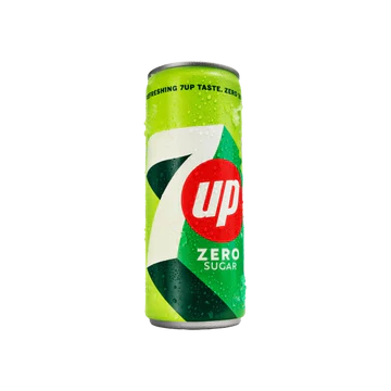 7UP Zero Sugar Soft Drink Can 250ml