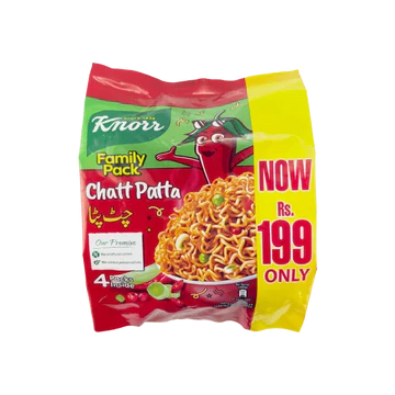 Knorr Noodles Chatt Patta 50g (Pack of 4)