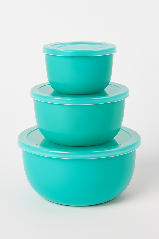 Plastic Food Storage Bowl (3-Piece)