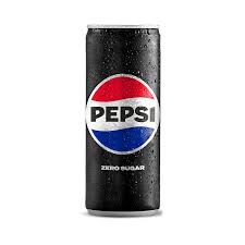 Pepsi Zero Sugar Soft Drink Can 250ml