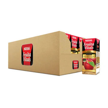 Nestle Fruita Vitals Apple Juice 200ml × 24 Packs
