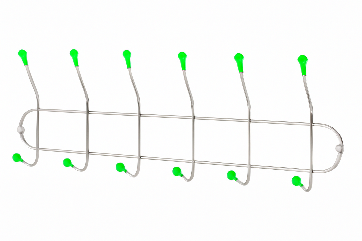 Stainless Steel Wall-Mounted Coat Hook Rack