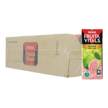 Nestle Fruita Vitals Guava Juice 200ml × 24 Packs